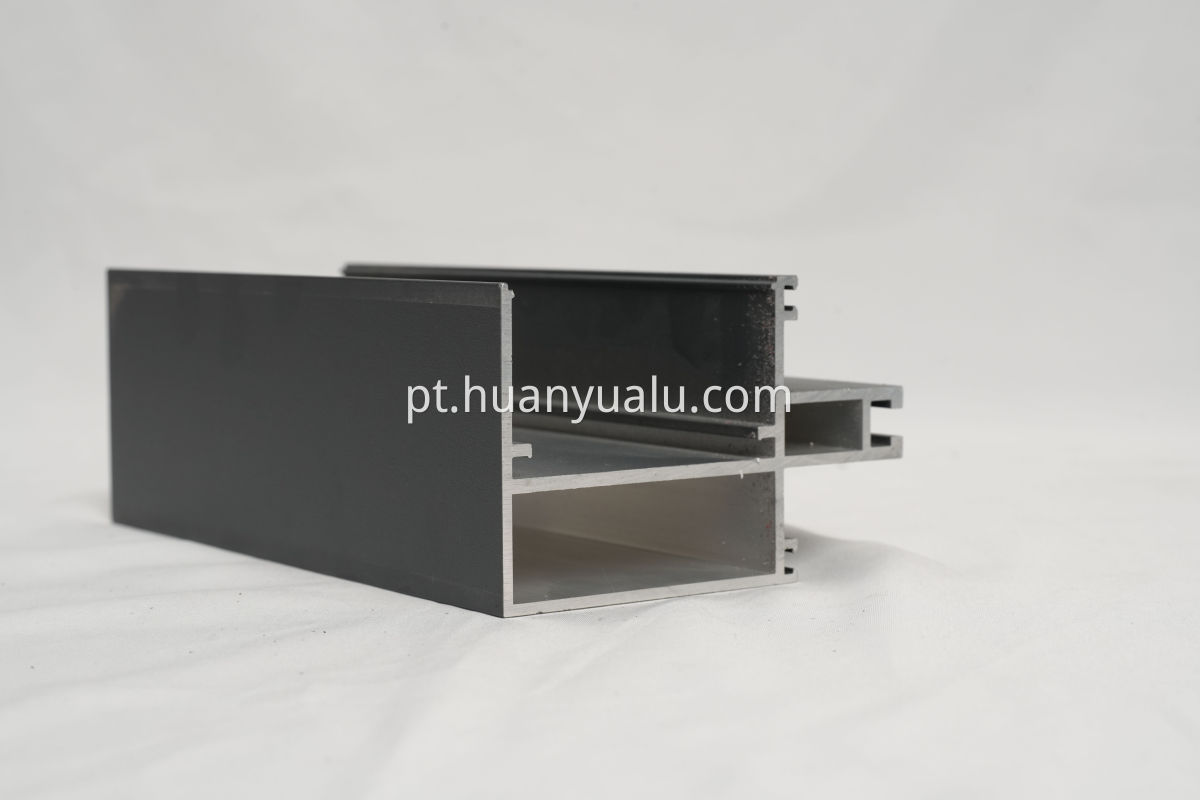 Perfis de parede de cortina estrutural Structural curtain wall profiles